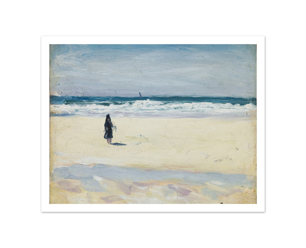 Young Girl on the Beach by Albert Marquet - Small / With Margin / No Frame