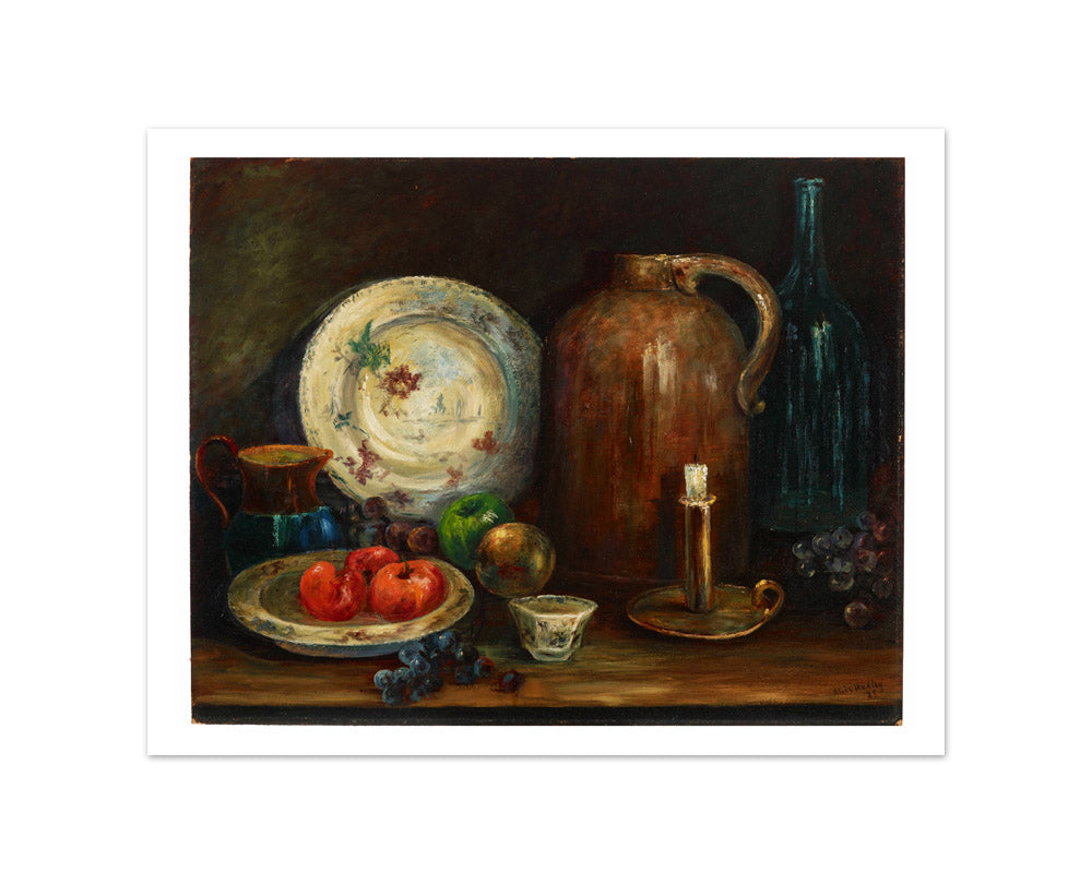 Still Life by Alice R. Hadley - Small / With Margin / No Frame