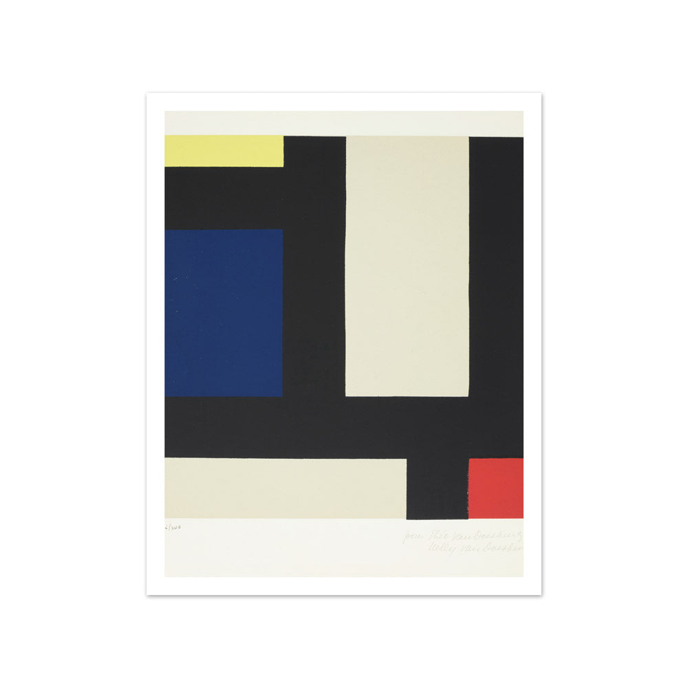 Composition by Theo Van Doesburg - Small / With Margin / No Frame