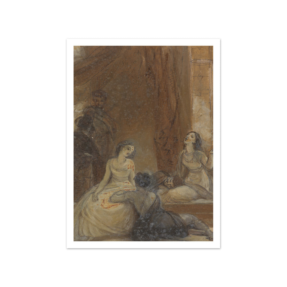 Robert Smirke - Lady Mortimer's Welsh Song - Small / With Margin / No Frame