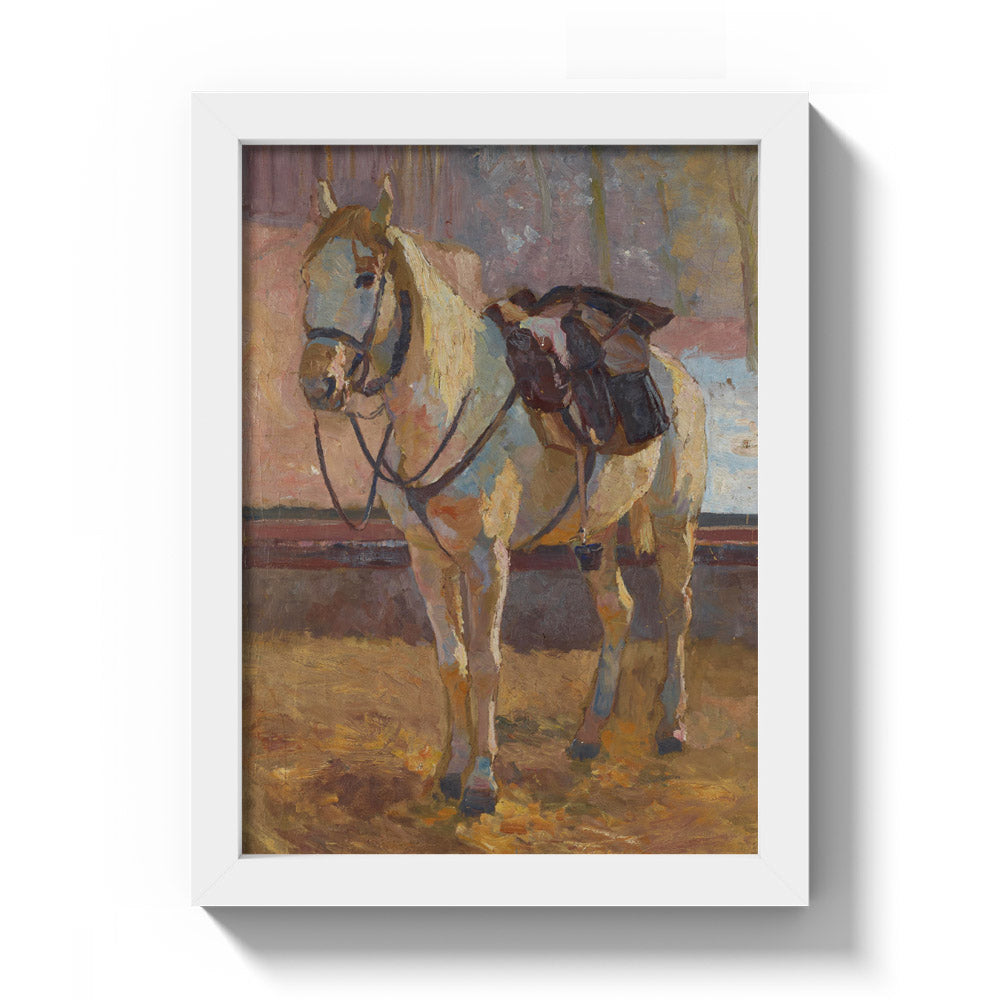 Mold under the saddle by Victor Eckhardt von Eckhardsburg - Compact / Full Bleed / White Frame