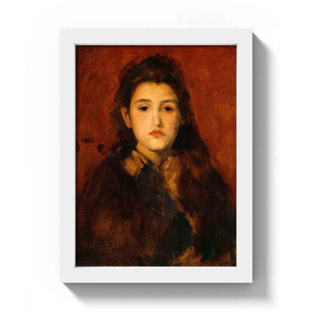 James McNeill Whistler - Alice Butt - Compact / Full Bleed / White Frame