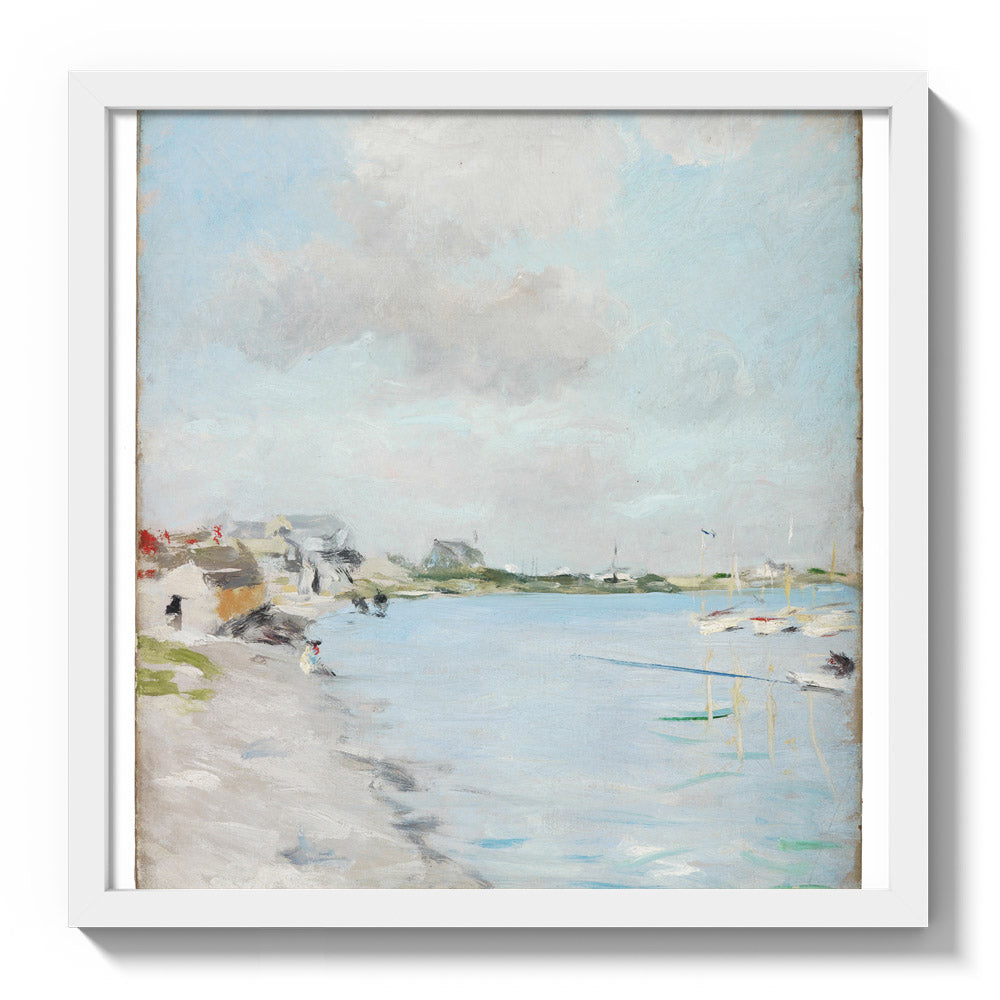 Sketch, Hyannisport by Charles W. Hawthorne - Medium / Full Bleed / White Frame