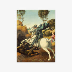 Raphael - Saint George and the Dragon - Poster