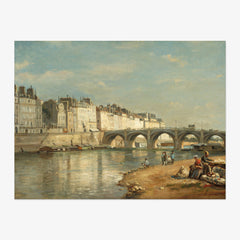 Stanislas Lépine - Pont de la Tournelle Paris - Poster