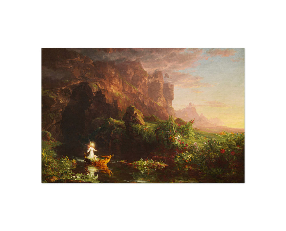 Thomas Cole - The Voyage of Life: Childhood - Compact / Full Bleed / No Frame - Poster