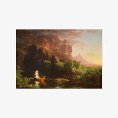 Thomas Cole - The Voyage of Life: Childhood - Poster