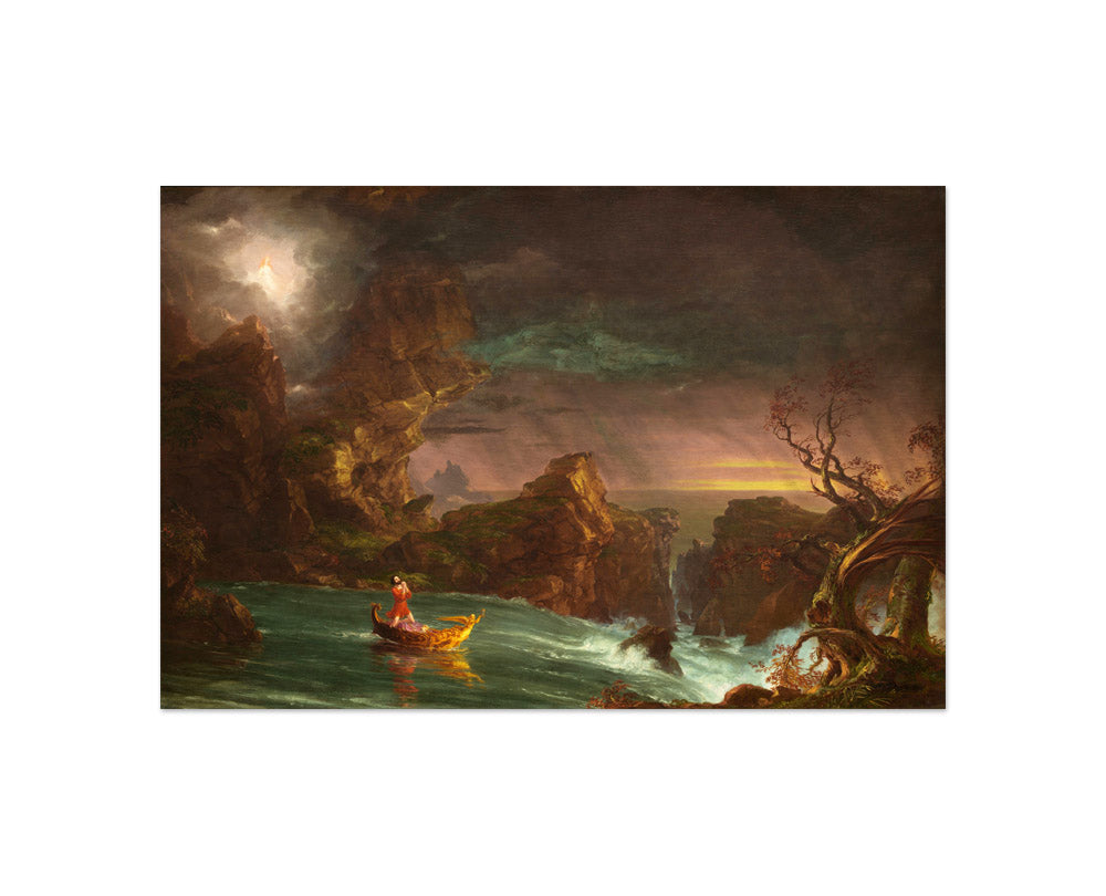 Thomas Cole - The Voyage of Life: Manhood - Compact / Full Bleed / No Frame - Poster