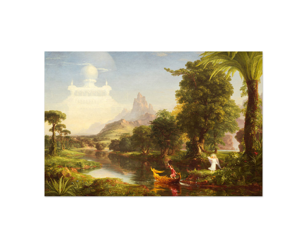 Thomas Cole - The Voyage of Life: Youth - Compact / Full Bleed / No Frame - Poster