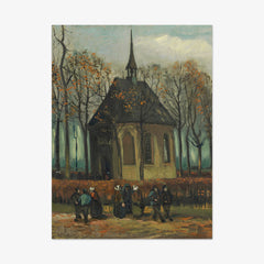 Congregation Leaving the Reformed Church in Nuenen by Vincent van Gogh - thumbnail_0_nf_66488ce7bc76b73548b8c97c