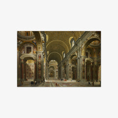 Interior of St. Peter’s, Rome by Giovanni Paolo Panini - thumbnail_0_nf_668730ba31d64838678de484