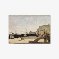 The Beach, Étretat by Jean-Baptiste-Camille Corot - thumbnail_0_nf_6687388e31d64838678de4f6