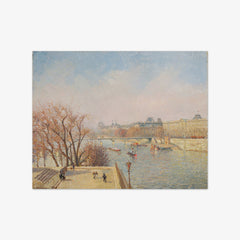 The Louvre, Morning, Sunlight by Camille Pissarro - thumbnail_0_nf_66873a3331d64838678de516