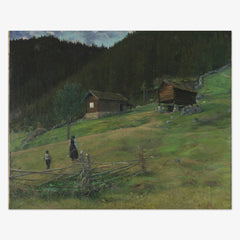 The Poet Vinje's Home Plassen in Telemark by Christian Skredsvig - thumbnail_0_nf_66aeaf4e1000f9bb7f31f530