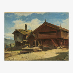 The Farm Gulsvik in Hallingdal by Adolph Tidemand - thumbnail_0_nf_66aeb26e1000f9bb7f31f534