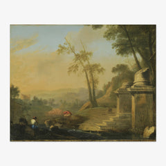 Italian landscape by Pierre Athanase Chauvin - thumbnail_0_nf_66b0eea51000f9bb7f31f5c3