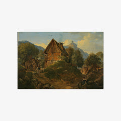 Rhine landscape by Ludwig Richter - thumbnail_0_nf_66b0ef671000f9bb7f31f5d1