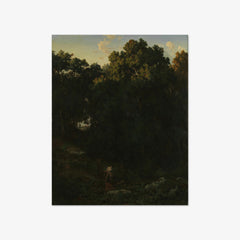 Landscape with Milo of Croton by François Louis Français - thumbnail_0_nf_66b0ef721000f9bb7f31f5d3