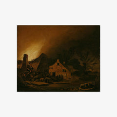 Fire in a Farmhouse by Egbert van der Poel - thumbnail_0_nf_66b0f0e71000f9bb7f31f5fb