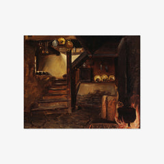 German Kitchen by Adolph Tidemand - thumbnail_0_nf_66b0fbc01000f9bb7f31f6f8