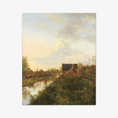 The Canal at ’s-Graveland by Pieter Gerardus van Os - thumbnail_0_nf_66fc1cef8213847b6f35791d