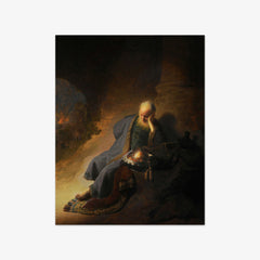 Jeremiah Lamenting the Destruction of Jerusalem by Rembrandt van Rijn - thumbnail_0_nf_66fc1df68213847b6f35793a