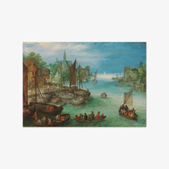 View of a City along a River by Jan Brueghel - thumbnail_0_nf_66fc571e8213847b6f3579a1