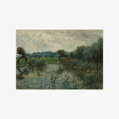 Water Meadows on the River IJssel by Willem Roelofs (I) - thumbnail_0_nf_66fc7d4c8213847b6f3579f7