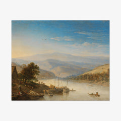 View of the Rhine River near Andernach by Herman Saftleven - thumbnail_0_nf_66fce4688213847b6f357a11