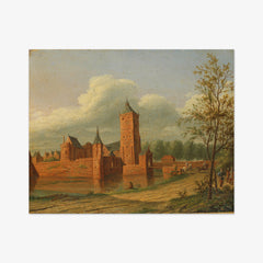 Batestein Castle near Vianen by Jan Jacob Teyler van Hall - thumbnail_0_nf_66fdb67a8213847b6f357aa8