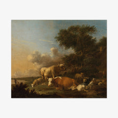 Landscape with Cattle by Albert Jansz Klomp - thumbnail_0_nf_66fdb6e38213847b6f357aae