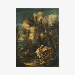 Carthusian Monks in a Landscape by Alessandro Magnasco - thumbnail_0_nf_66fdc4768213847b6f357aec