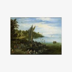 River Bank by Jan Brueghel the Elder - thumbnail_0_nf_66fdc7448213847b6f357b0c