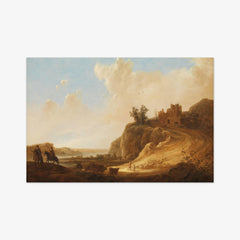 Mountainous Landscape with the Ruins of a Castle by Aelbert Cuyp - thumbnail_0_nf_66fdc84a8213847b6f357b16