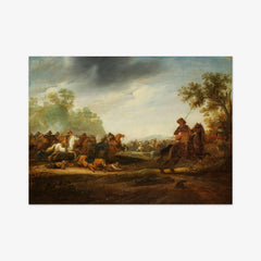 Cavalry Skirmish by Abraham Verhoeve - thumbnail_0_nf_66fdcde88213847b6f357b5a