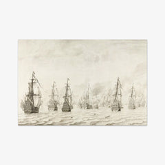 The Battle of Dunkirk by Willem van de Velde the Elder - thumbnail_0_nf_66fdce6f8213847b6f357b62