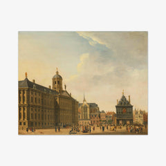 View of the Dam in Amsterdam by Jan Ekels - thumbnail_0_nf_66fdcf798213847b6f357b6e