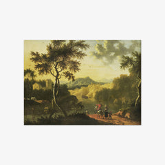 Italian Landscape by Timotheus de Graef - thumbnail_0_nf_66fe3c3b8213847b6f357b79
