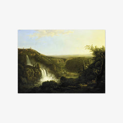 The Anio Valley with the Waterfalls of Tivoli by Cornelis Apostool - thumbnail_0_nf_66fe40d88213847b6f357b8c