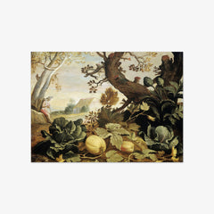 Landscape with Fruits and Vegetables in the foreground by Abraham Bloemaert - thumbnail_0_nf_66fe43238213847b6f357b97