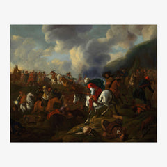 A Cavalry Encounter between Turkish Troops and the Troops of the Austrian Emperor by Jacques Muller - thumbnail_0_nf_66fe60ac8213847b6f357bad