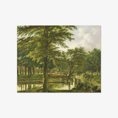 View of the Nieuwe Gracht near the Bolwerk, Haarlem by Wybrand Hendriks - thumbnail_0_nf_66fe71548213847b6f357be1
