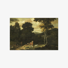 Landscape with Hunters by Jacob Esselens - thumbnail_0_nf_66fe7c3f8213847b6f357bf6