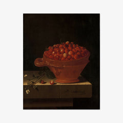 A Bowl of Strawberries on a Stone Plinth by Adriaen Coorte - thumbnail_0_nf_66fe7d208213847b6f357bf9