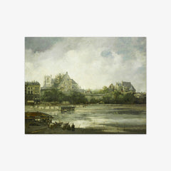 View of Nantes by Willem Leendert Bruckman - thumbnail_0_nf_66fe83978213847b6f357c23