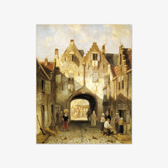 The Old Gate by Charles Leickert - thumbnail_0_nf_66fe83aa8213847b6f357c24