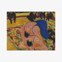 Wrestlers in a Circus by Ernst Ludwig Kirchner - thumbnail_0_nf_67103586762cab4eff787145