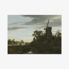 Landscape with a Windmill
 by Jacob van Ruisdael - thumbnail_0_nf_67103834762cab4eff78716b