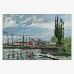 The Lock at Pontoise by Camille Pissarro - thumbnail_0_nf_6710390b762cab4eff78717f