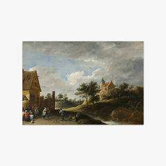 Landscape with Peasants Dancing by David Teniers - thumbnail_0_nf_671039c2762cab4eff787189